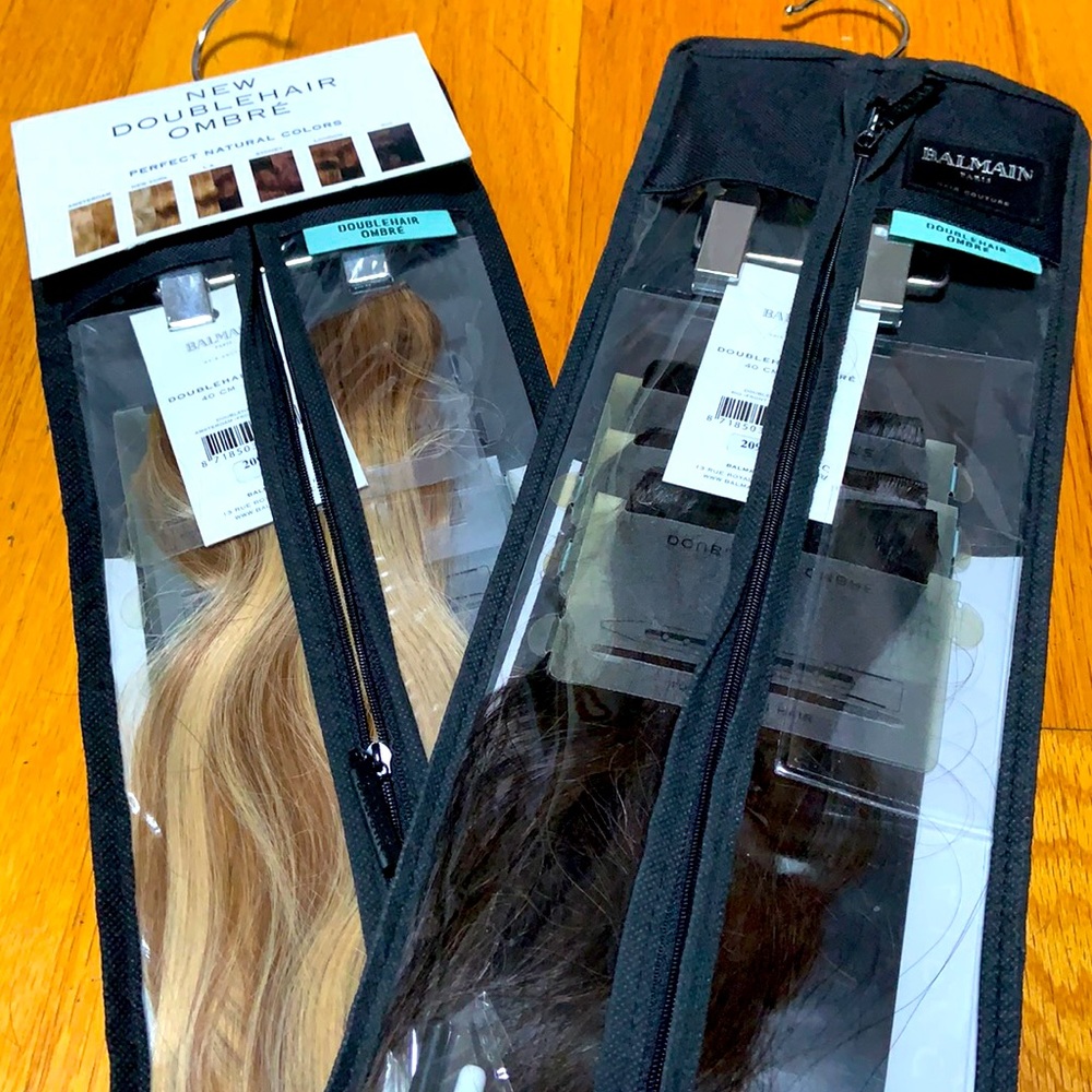NWT BALMAIN clip in extensions